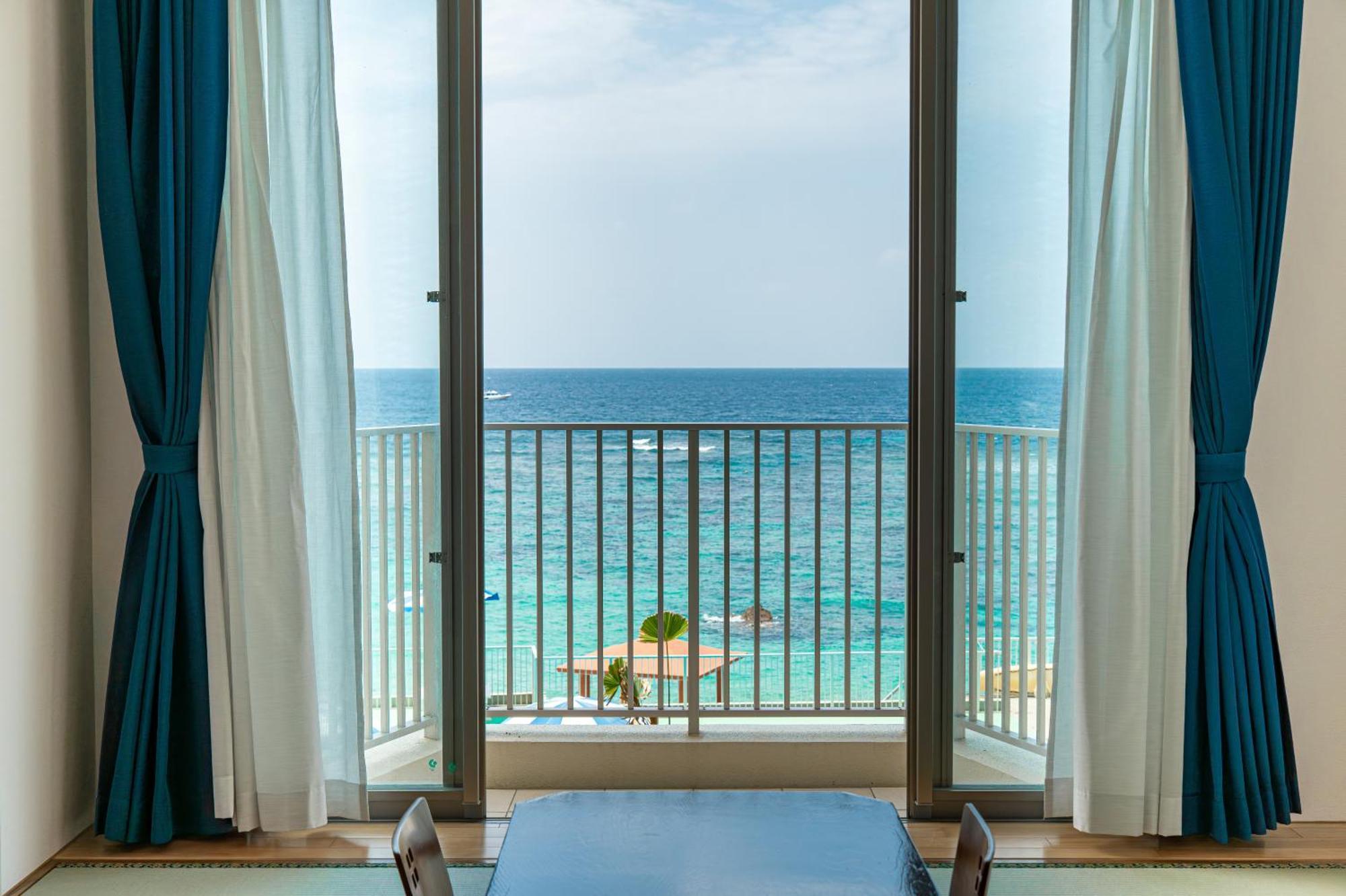 Hotel Miyuki Beach Onna Exterior foto