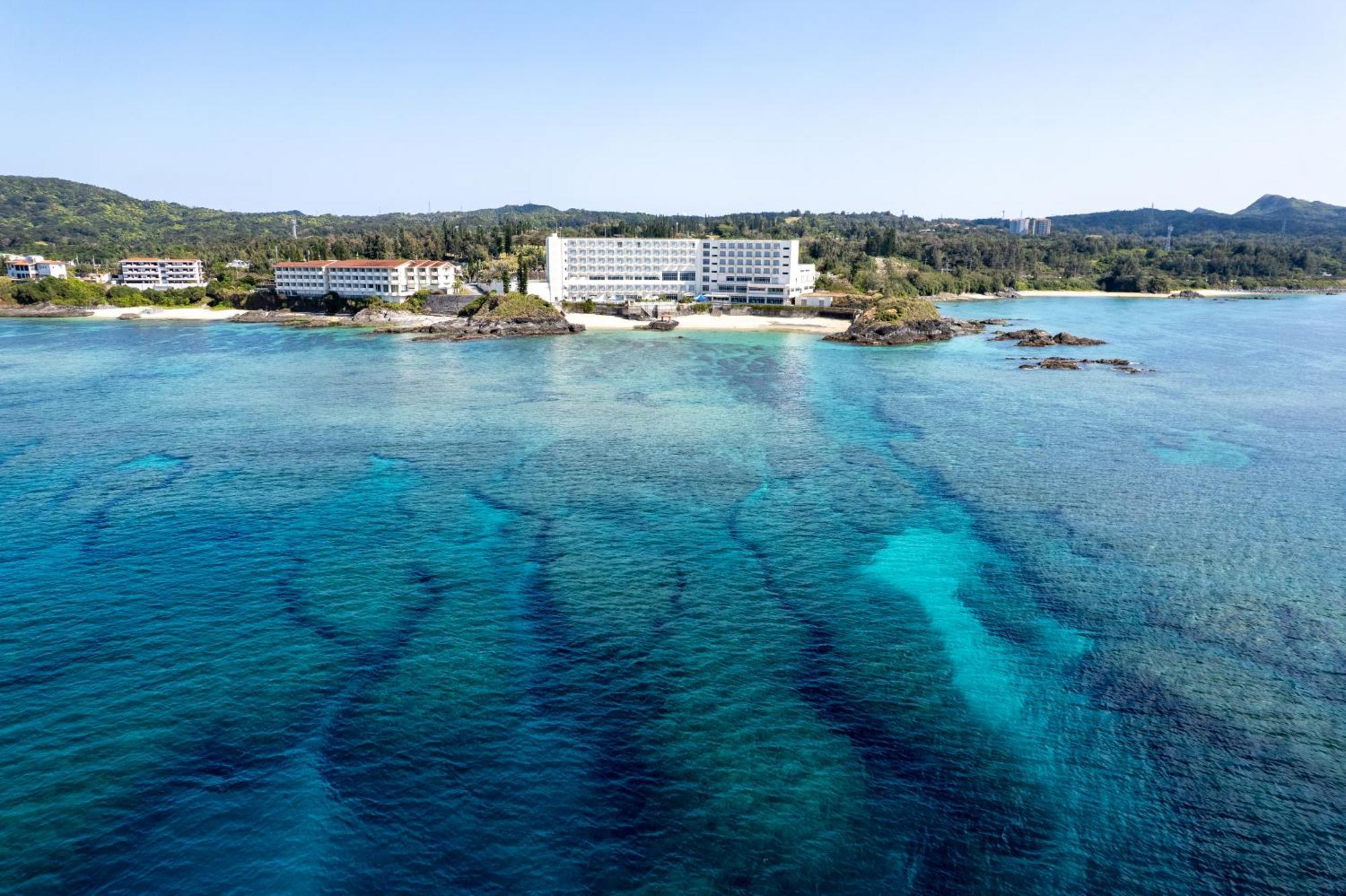 Hotel Miyuki Beach Onna Exterior foto