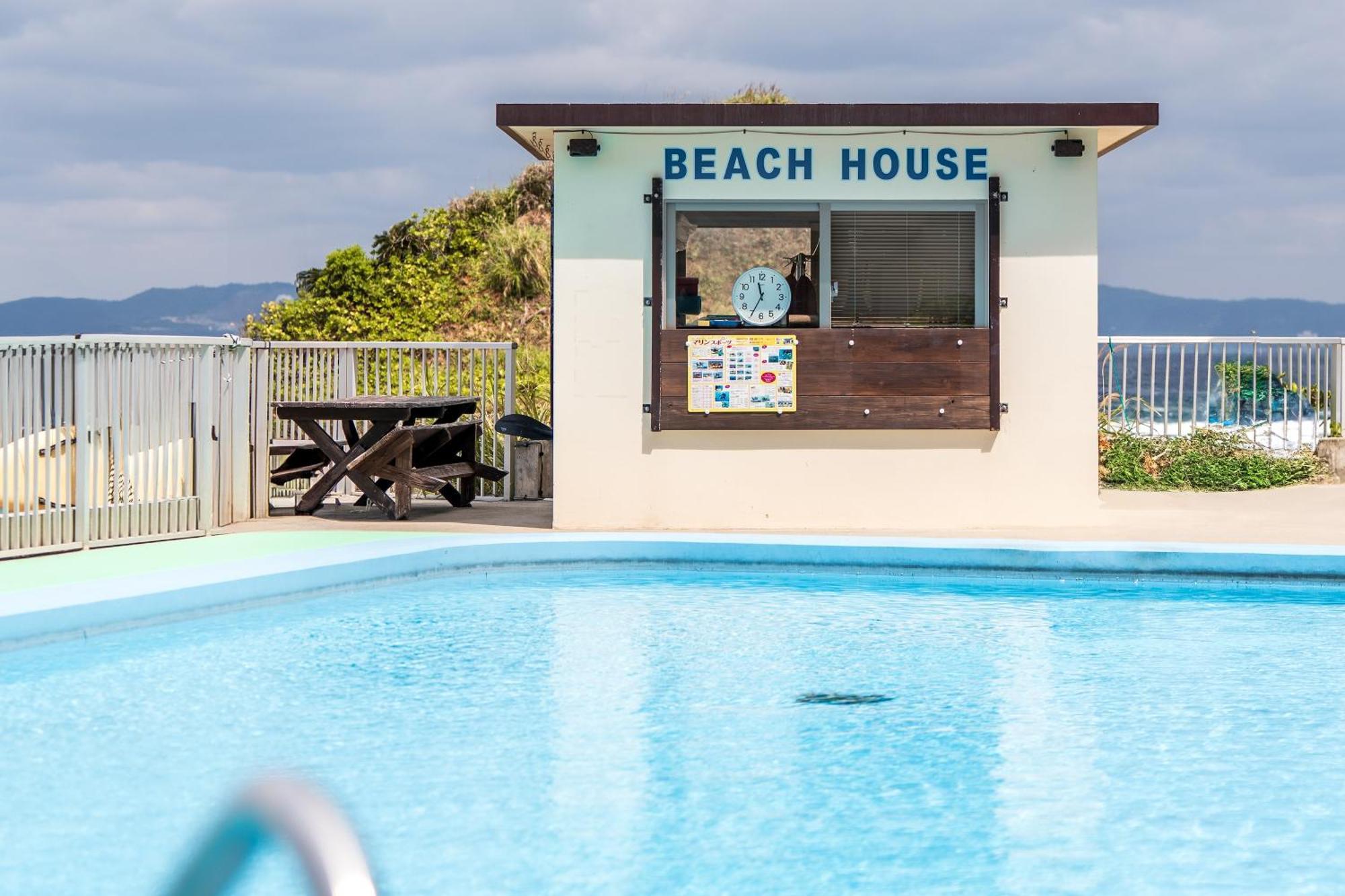 Hotel Miyuki Beach Onna Exterior foto